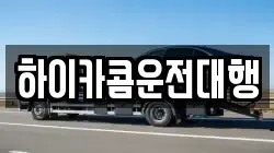 하이카콤운전대행