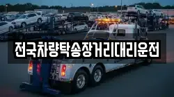 전국차량탁송장거리대리운전