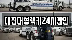 대진대형렉카24시견인