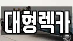 대전 대덕구 갈전동 렉카, 특수렉카, 차량탁송, 견인운송