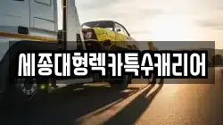 세종대형렉카특수캐리어