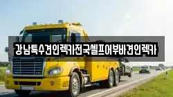 대전 서구 관저동 렉카, 특수렉카, 차량탁송, 견인운송