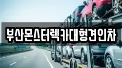 부산몬스터렉카대형견인차