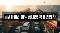 콩고카캐리어탁송대형렉카견인차