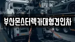 부산몬스터렉카대형견인차