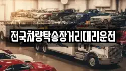 전국차량탁송장거리대리운전