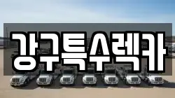 강구특수렉카