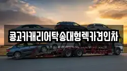 콩고카캐리어탁송대형렉카견인차