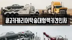 콩고카캐리어탁송대형렉카견인차