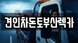 견인차돈토부산렉카