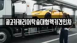 콩고카캐리어탁송대형렉카견인차