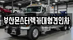 부산몬스터렉카대형견인차