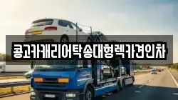 콩고카캐리어탁송대형렉카견인차