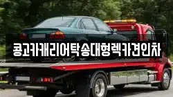 콩고카캐리어탁송대형렉카견인차