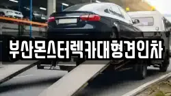 부산몬스터렉카대형견인차
