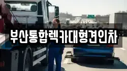 부산통합렉카대형견인차