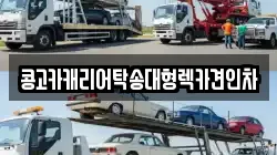 콩고카캐리어탁송대형렉카견인차