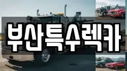 부산 금정구 구서동 렉카, 특수렉카, 차량탁송, 견인운송