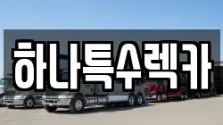부산 기장군 정관읍 렉카, 특수렉카, 차량탁송, 견인운송