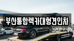 부산통합렉카대형견인차