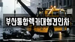 부산통합렉카대형견인차