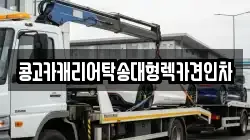 부산 사하구 당리동 렉카, 특수렉카, 차량탁송, 견인운송