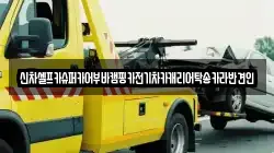 신차셀프카슈퍼카어부바캠핑카전기차카캐리어탁송카라반견인