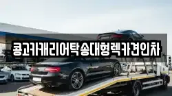 콩고카캐리어탁송대형렉카견인차