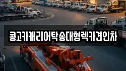 콩고카캐리어탁송대형렉카견인차