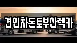견인차돈토부산렉카
