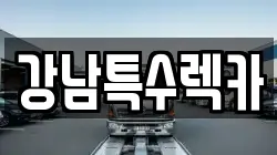서울특별시 강남구 렉카, 특수렉카, 차량탁송, 견인운송