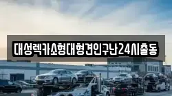대성렉카소형대형견인구난24시출동