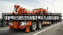 대형렉카크레인견인차셀프렉카구난레카레커