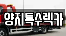 양지특수렉카