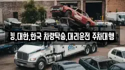 킹,대한,한국 차량탁송,대리운전 주차대행