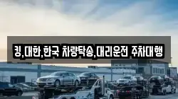 킹,대한,한국 차량탁송,대리운전 주차대행
