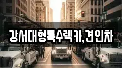 강서대형특수렉카,견인차