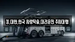 킹,대한,한국 차량탁송,대리운전 주차대행