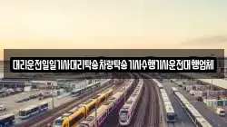 대리운전일일기사대리탁송차량탁송기사수행기사운전대행업체
