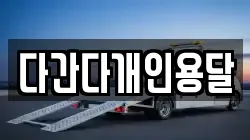 다간다개인용달