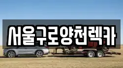 서울특별시 구로구 렉카, 특수렉카, 차량탁송, 견인운송