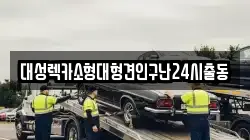 대성렉카소형대형견인구난24시출동