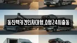 서울특별시 동작구 상도1동 렉카, 특수렉카, 차량탁송, 견인운송