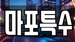마포특수