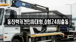 서울특별시 마포구 동교동 렉카, 특수렉카, 차량탁송, 견인운송