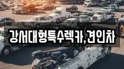 강서대형특수렉카,견인차
