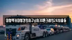 서울특별시 마포구 신수동 렉카, 특수렉카, 차량탁송, 견인운송