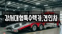 강서대형특수렉카,견인차