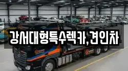 강서대형특수렉카,견인차