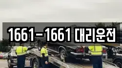 1661-1661 대리운전